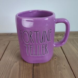 Rae Dunn Purple Fortune Teller Coffee Mug